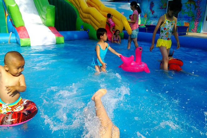 儋州儿童充气泳池